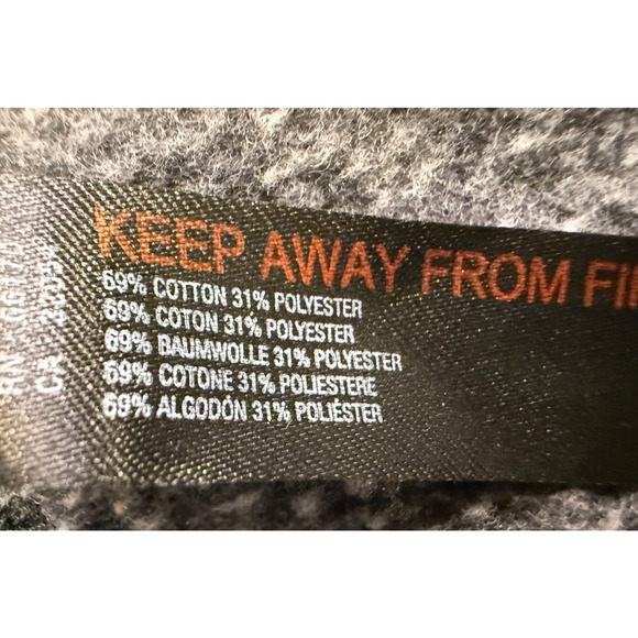 FREE PEOPLE FP MOVEMENT BLACK BLOCK PARTY SWEAT MAXI PULLOVER SWEATSHIRT DRESS L - Picture 8 of 8